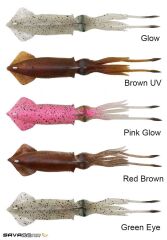 Savage gear 3D TPE Swim Squid 188mm 63g 1 Adet Sahte Balık Red Brown