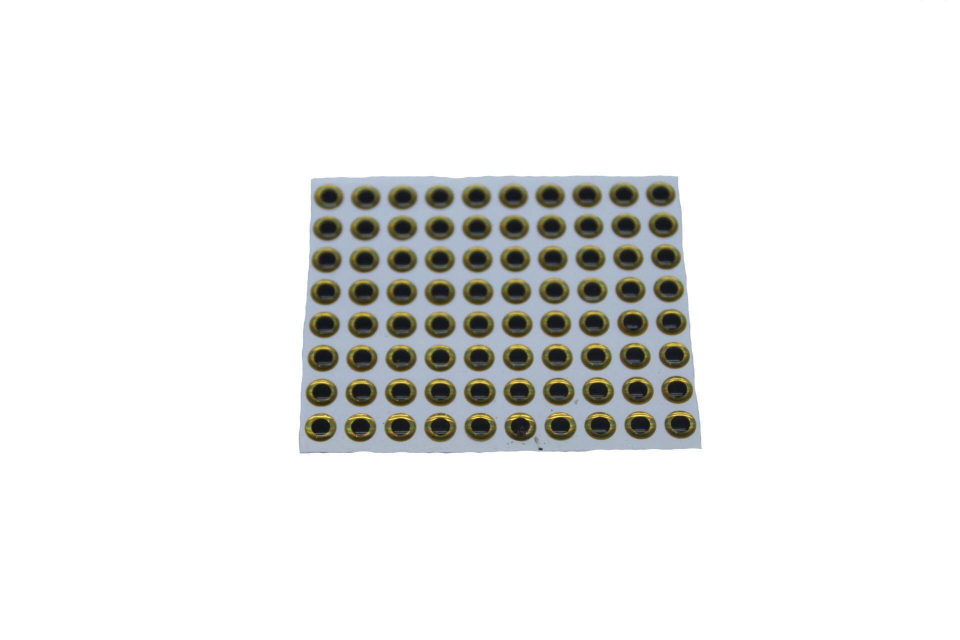Oskar Göz 4mm Sarı-Siyah 80li Paket