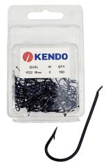 Kendo (1522) 100 Adet 1/4 Siyah Çapraz Kutu İğne 4 Numara
