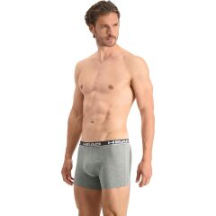 Head Basic 2P İkili Erkek Boxer Gri - XL