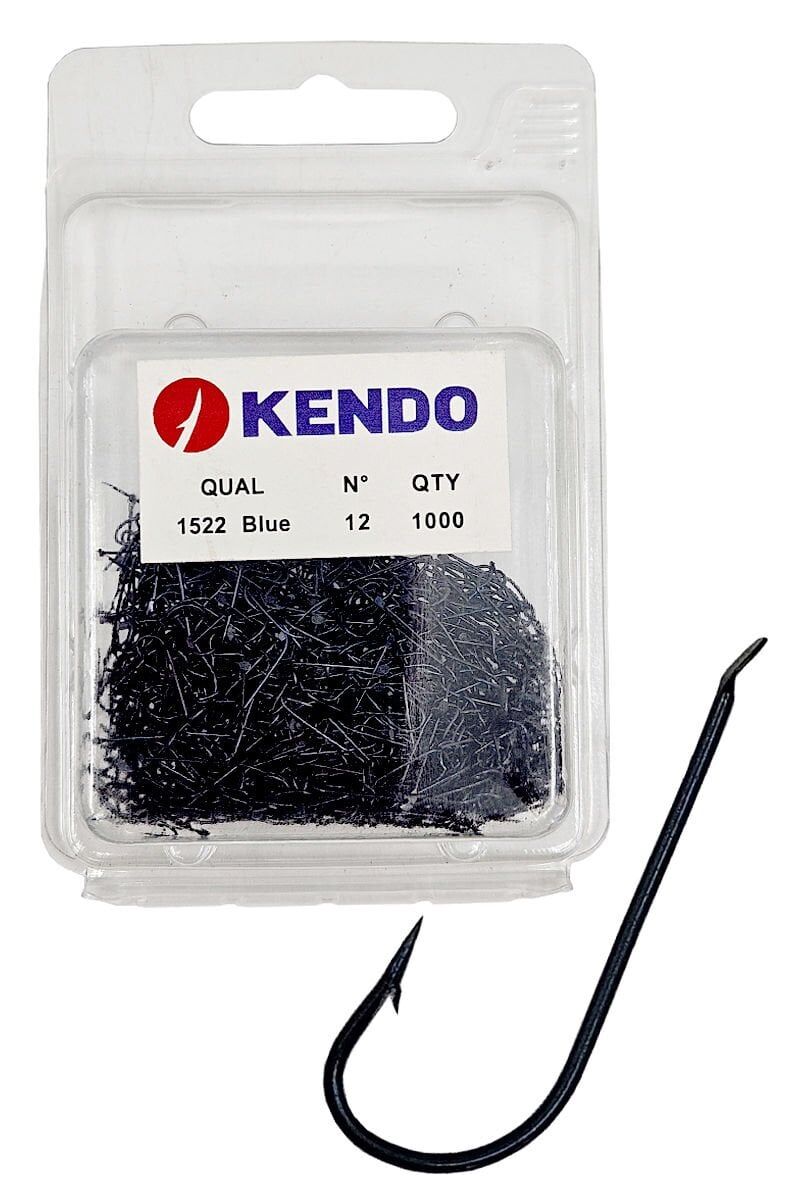 Kendo (1522)  1000 Adet 9/12 Siyah Çapraz İğne 12 Numara