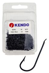 Kendo (1522)  1000 Adet 9/12 Siyah Çapraz İğne 12 Numara