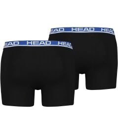 Head Basic 2P İkili Erkek Boxer Siyah - M