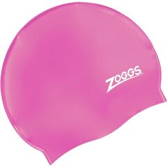 Zoggs Silicone Plain Unisex Bone Standart - Pembe