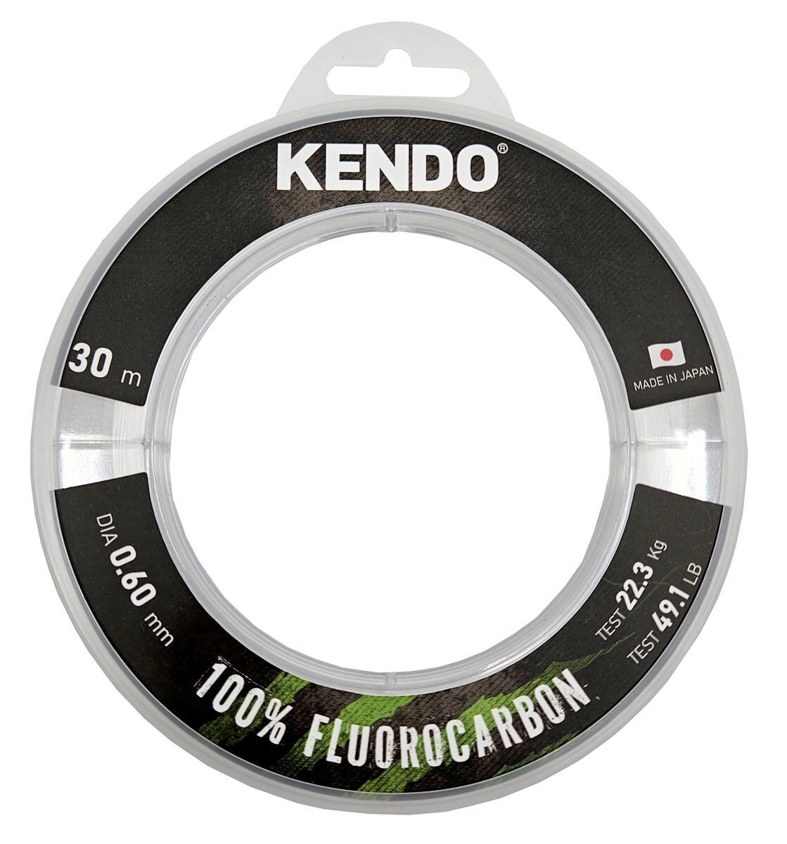 Kendo 100% Fluorocarbon White 30m Misina 1.00mm