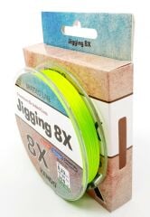 Kendo Jigging 8X Flash 300 mt Örgü İp (FLUO GREEN) 0,20mm