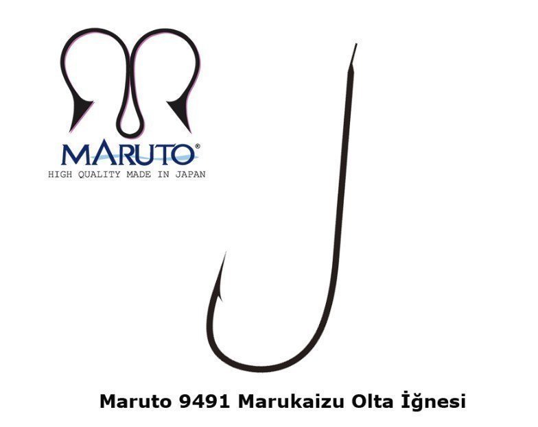 Maruto 9491 BN Düz Olta İğnesi No:14 (15Pcs)