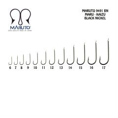 Maruto 9491 BN Düz Olta İğnesi No:8 (20Pcs)