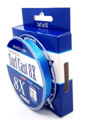 Kendo Surf Cast 8X Fighting 300 mt Örgü İp ( ICE BLUE) 0,17mm