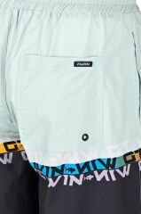 Fujin Pro Angler Board Short Mayo Anthracite Turquoise