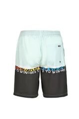 Fujin Pro Angler Board Short Mayo Anthracite Turquoise