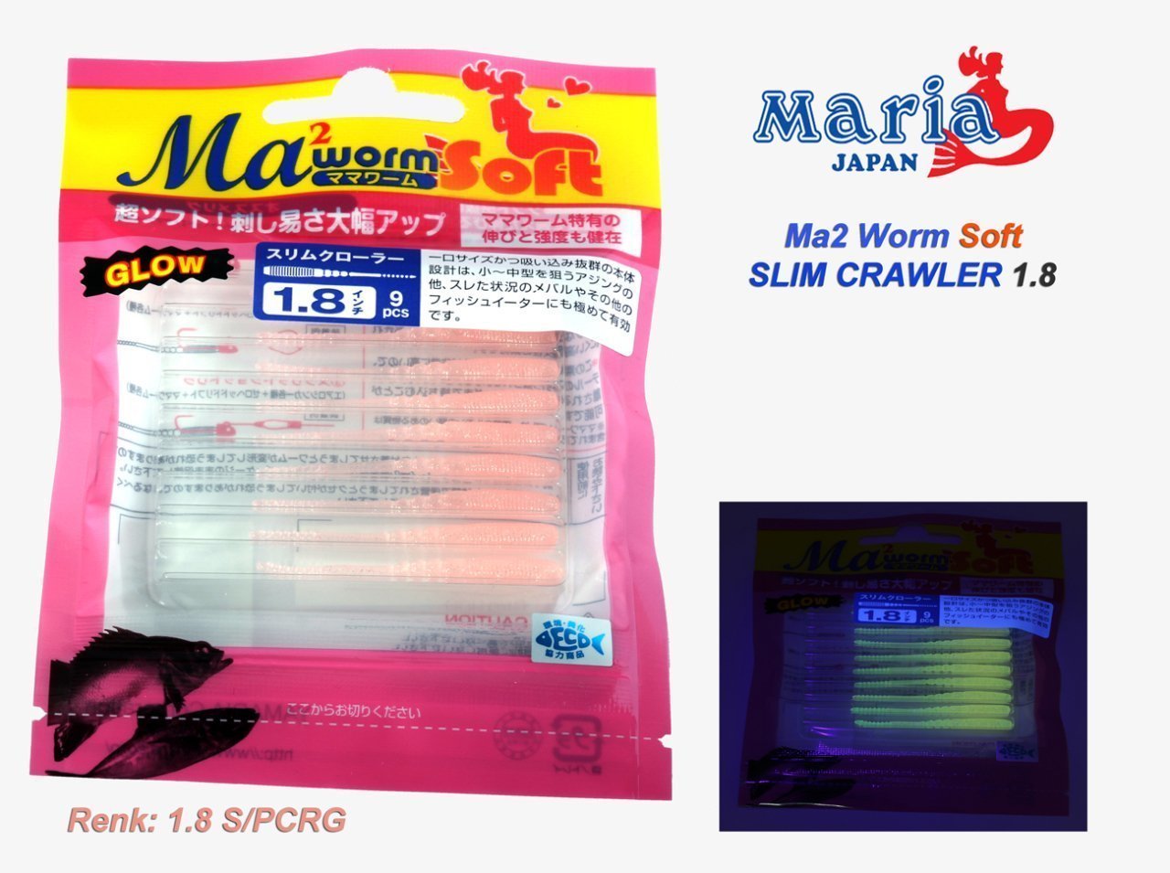 Ma2 Worm Slim Crawler 1.8 S/PCRG