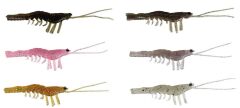 Savage gear LB Manic Shrimp 6.6 cm 6 Adet Sahte Balık Blue Pearl Sand