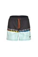 Fujin Pro Angler Short Mayo Anthracite Turquoise