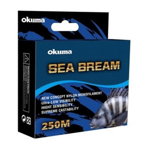 Okuma Sea Bream Nylon Clear Color 250 m 0,31mm