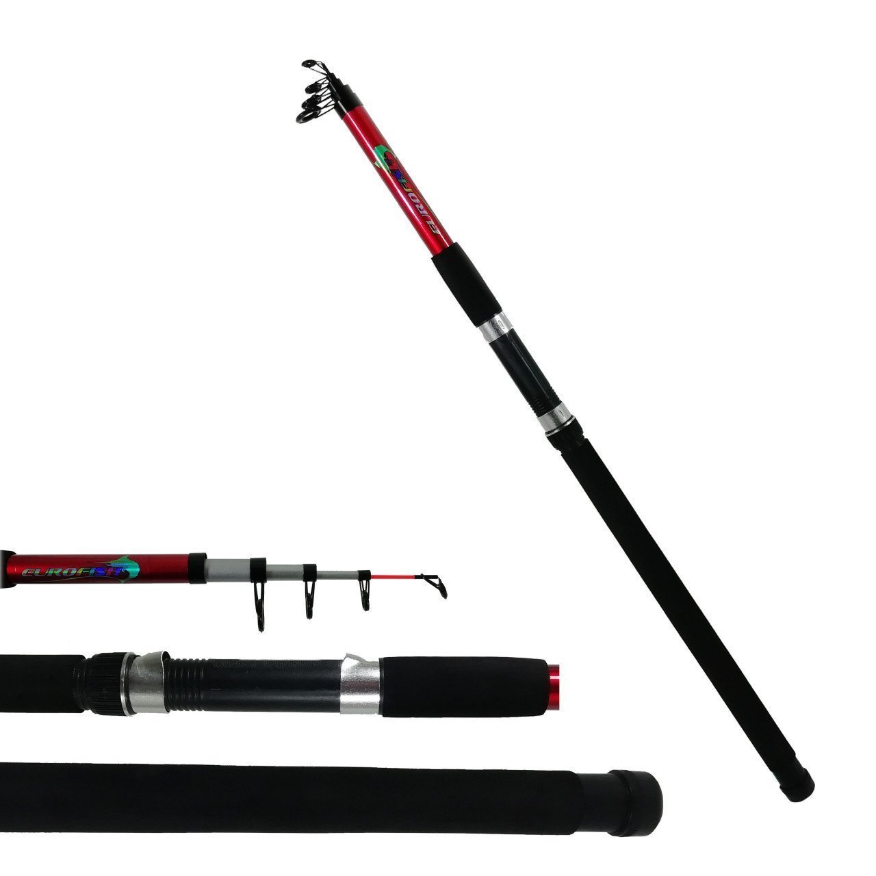 Federal Fiber Olta Kamışı 80-160 Gr 300 cm - Kırmızı