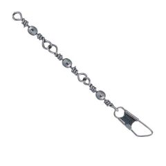 Oskar Inox Zincirli Klipsli Fırdöndü 6\'Lı Paket