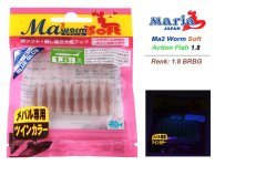 Ma2 Worm Action Fish 1.8 BRBG