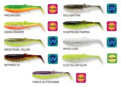 Savage Gear Cannibal Shad 12.5cm 20gr Sahte Balık Firecracker