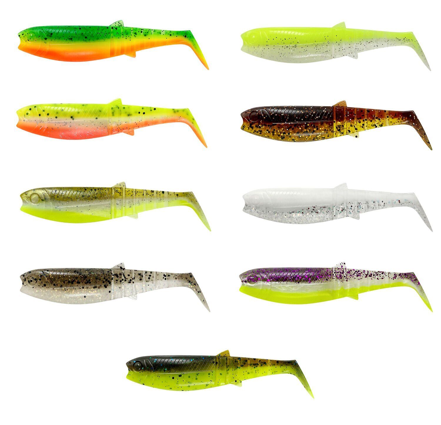 Savage Gear Cannibal Shad 12.5cm 20gr Sahte Balık Motoroil UV