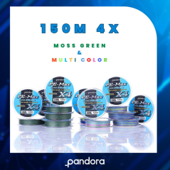 Pandora Pandora PE-Max 4X 150 Mt Moss Green İp Misina