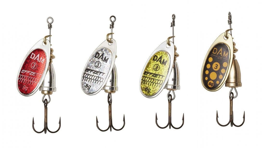 Dam Effzett Executor Spinner 3 gr #1 Kaşık Blacky