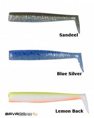 Savage gear LB Sandeel 18 cm (14 cm) Sahte Balık Blue Silver