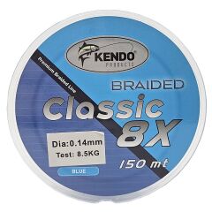 Kendo Classic 8X 150m Blue Örgü İp 0.18mm