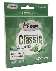 Kendo Classic 4X 150m Apple Green Örgü İp 0.18mm