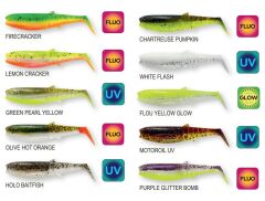 Savage Gear Cannibal Shad 8cm 5gr Sahte Balık White Flash