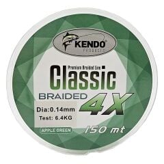 Kendo Classic 4X 150m Apple Green Örgü İp 0.08mm