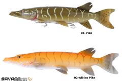 Sg 3D Line Thru Pike 20 cm 66 gr Sahte Balık 01-Pike