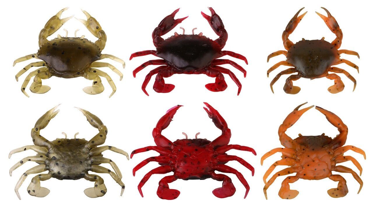 Savage gear LB 3D Manic Crab 5 cm 4 Adet Sahte Balık Tan Crab