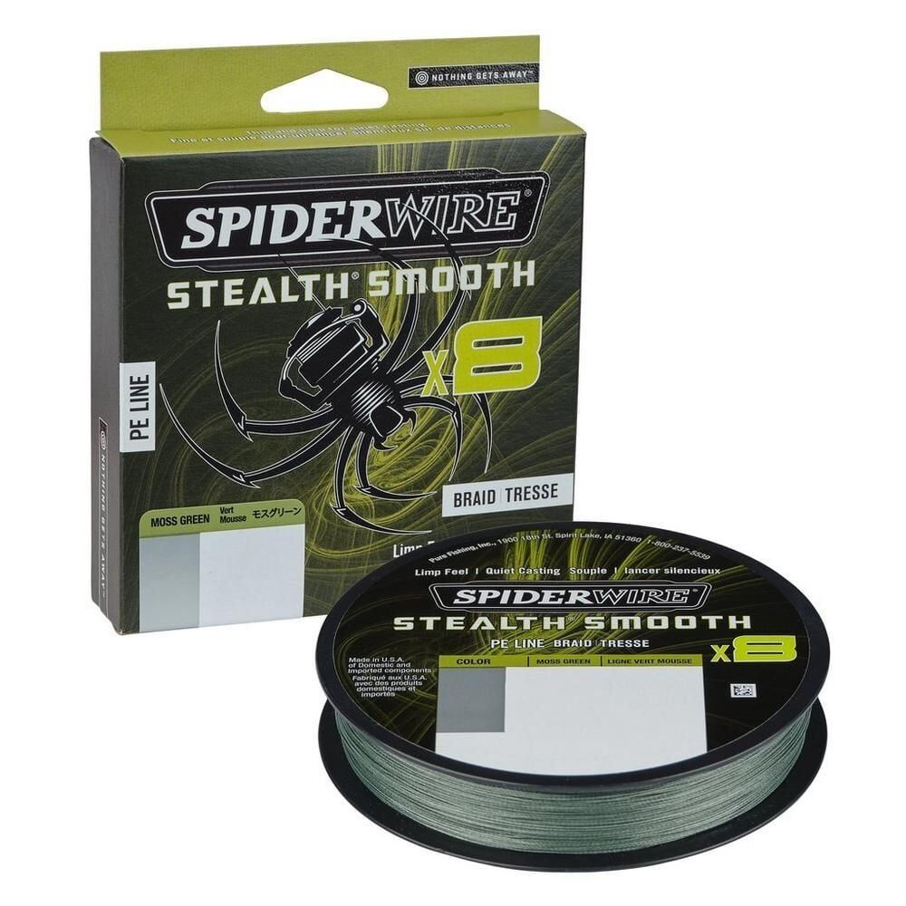 SpiderWire Stealth Smooth x8 Pe Braid 150m Moss Green Örgü İp 0.15mm
