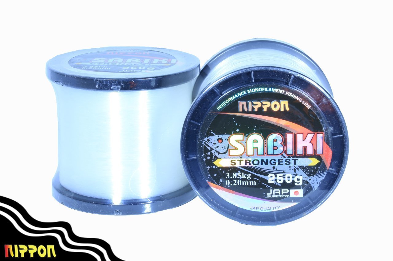 Nippon Sabiki Bobin Misina 250 gr Beyaz 0,20 mm