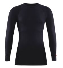 BLACKSPADE Termal Üst İçlik 2. Seviye Siyah - L