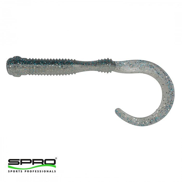 SPRO FS Urban Curl Sil.Yem Blue Disco 6.5CM 1/4
