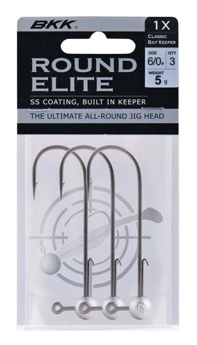 BKK Round Elite-Classic Bait Keeper Jighead 1/0 7gr
