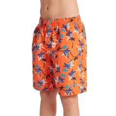 Zoggs Boys Hey Day Print 15 Inch Çocuk Şortu Turuncu - XL
