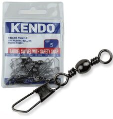 Kendo Rolling Swivel Safety Snap Snap 10 Adet (Düz Klips) 7