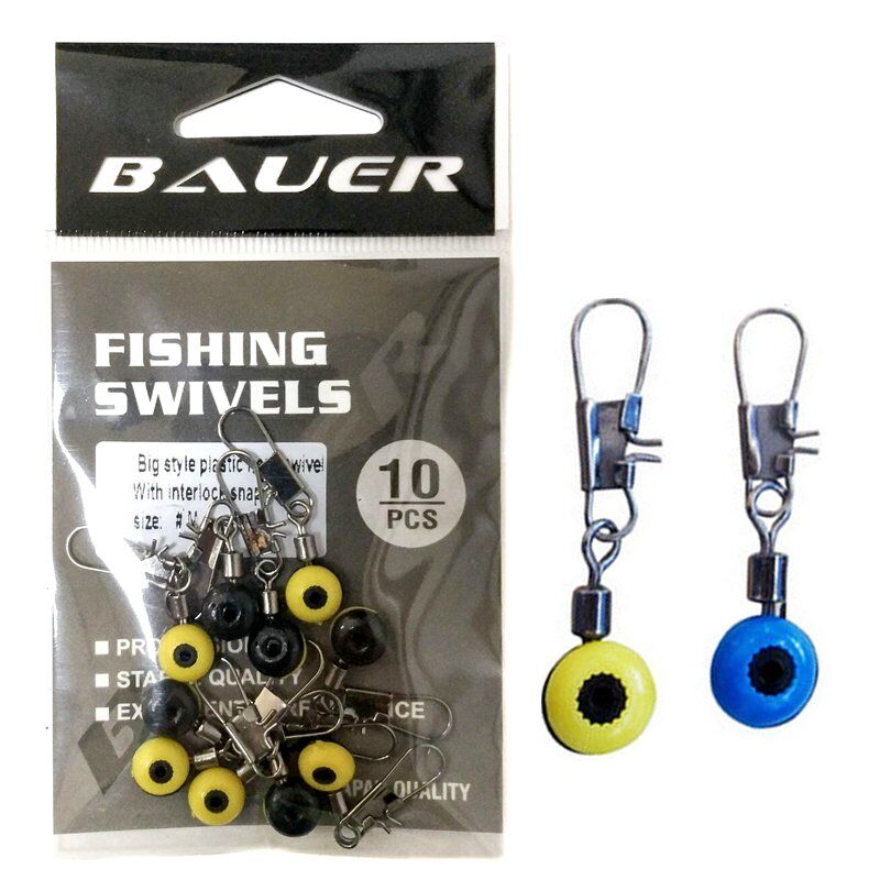 Bauer Big Style Plastic Head Swovel With Interlock Snap