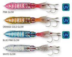 Savage Gear Swimsquid Inchiku 9cm 120gr Sahte Balık Orange Gold Glow