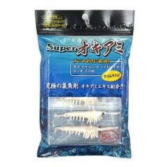 NIKKO OKIAMI SHRIMP L 58MM PEARL WHITE #105SİLİKON YEM
