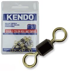 Kendo Double Color Rollıng Swivel 10 Adet (Fırdöndü) 4