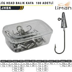 Liman Jig Head Balık Kafa - 100 Adetli