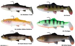Savage gear 3D Trout Rattle Shad 12.5 cm 35 gr Sahte Balık 04-Perch