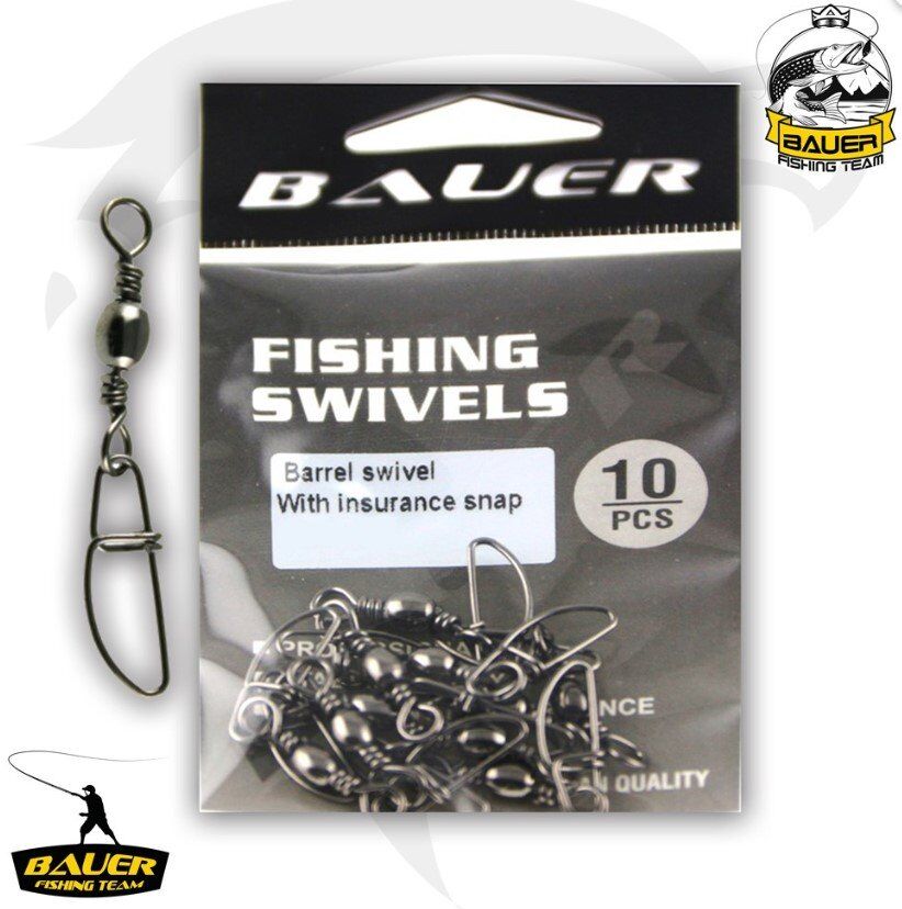 BARREL SWIVEL WITH INSURENCE SNAP CF1007