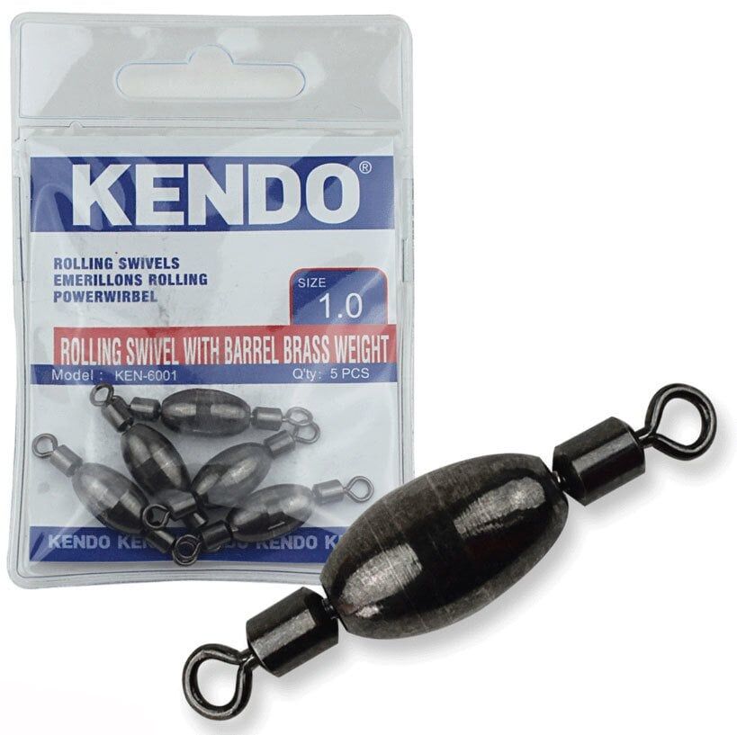 Kendo Rollıng Swivel With Barell Brass Weight 5 Adet (Ağırlıklı Fırdöndü) 3,0