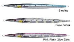 Savage gear 3D Needle Jig 200 gr 25 cm Sahte Balık Pink Flash Glow Dots