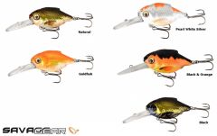 Savage gear 3D Crucian Crank 4,6 cm 8,3 gr SF DR Sahte Balık Pearl White Silver